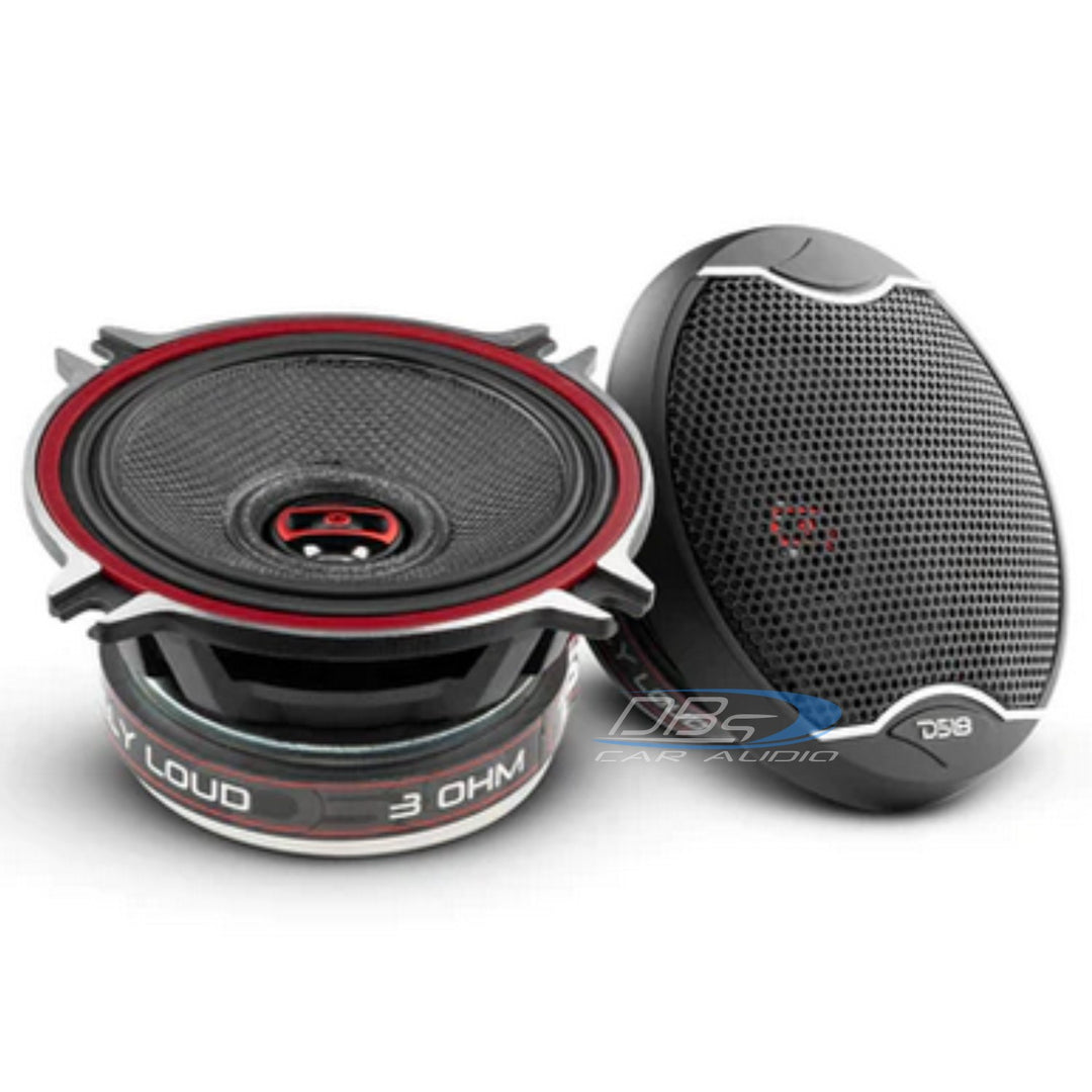 DS18 EXL-SQ4.0 Altavoces coaxiales de 2 vías y 4" con bobina móvil de 1" - 60 vatios Rms 3 ohmios