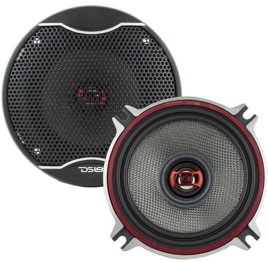 DS18 EXL-SQ4.0 Altavoces coaxiales de 2 vías y 4" con bobina móvil de 1" - 60 vatios Rms 3 ohmios