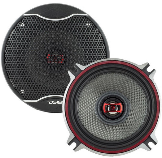 DS18 EXL-SQ4.0 4" 2-Way Coaxial Speakers with 1" Voice Coil - 60 Watts Rms 3-ohm