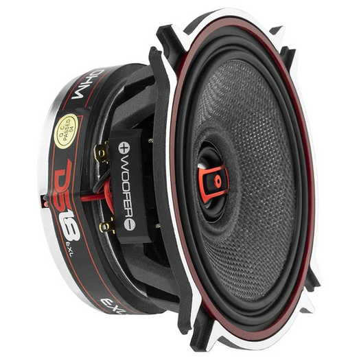 DS18 EXL-SQ4.0 Altavoces coaxiales de 2 vías y 4" con bobina móvil de 1" - 60 vatios Rms 3 ohmios