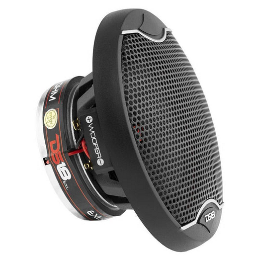 DS18 EXL-SQ4.0 Altavoces coaxiales de 2 vías y 4" con bobina móvil de 1" - 60 vatios Rms 3 ohmios
