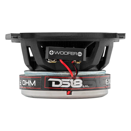 DS18 EXL-SQ4.0 Altavoces coaxiales de 2 vías y 4" con bobina móvil de 1" - 60 vatios Rms 3 ohmios