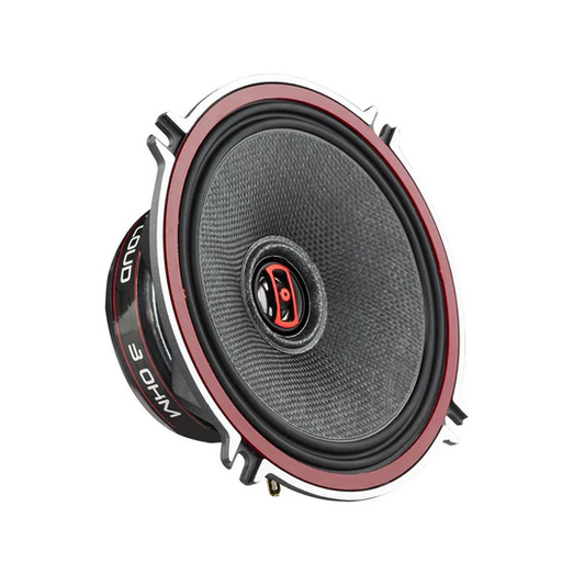DS18 EXL-SQ5.25 5.25" 2-Way Coaxial Speakers with Fiber Glass Cone - 80 Watts Rms 3-ohm