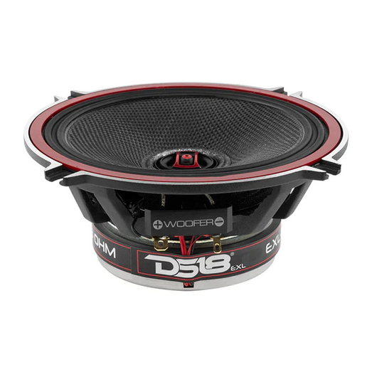 DS18 EXL-SQ5.25 Altavoces coaxiales de 2 vías de 5,25" con cono de fibra de vidrio - 80 vatios Rms 3 ohmios