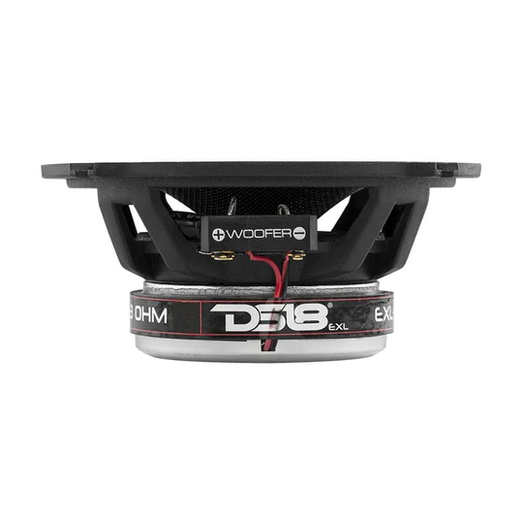 DS18 EXL-SQ5.25 Altavoces coaxiales de 2 vías de 5,25" con cono de fibra de vidrio - 80 vatios Rms 3 ohmios