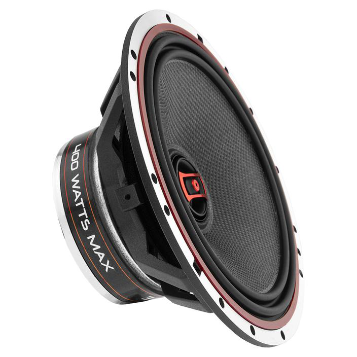 DS18 EXL-SQ6.5 Altavoces coaxiales de 2 vías de 6,5" con cono de fibra de vidrio - 120 vatios Rms 3 ohmios