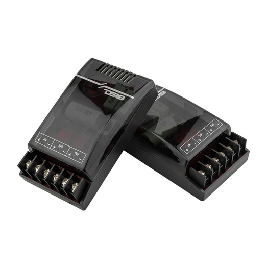 DS18 EXL-SQ6.5CX Juego de altavoces componentes de 2 vías de 6,5" con tweeters y crossovers - 150 vatios Rms 4 ohmios