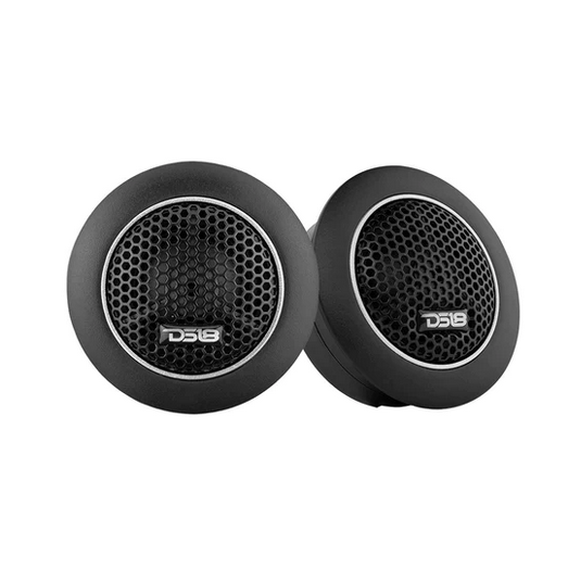 DS18 EXL-SQ6.5CX Juego de altavoces componentes de 2 vías de 6,5" con tweeters y crossovers - 150 vatios Rms 4 ohmios