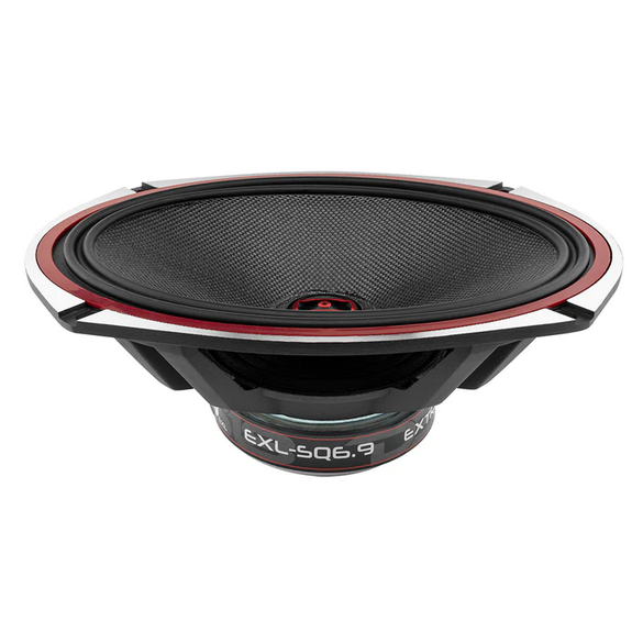 DS18 EXL-SQ6.9 6x9" 2-Way Coaxial Speakers with Fiber Glass Cone - 160 Watts Rms 3-ohm