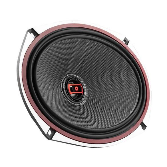 DS18 EXL-SQ6.9 6x9" 2-Way Coaxial Speakers with Fiber Glass Cone - 160 Watts Rms 3-ohm