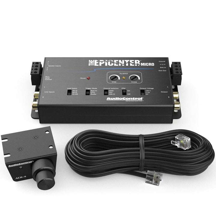 Procesador de restauración de micrograves Epicenter con convertidor de salida de línea y perilla ACR-4