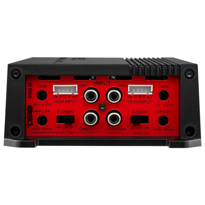 DS18 G1000.4D 4-Channel Amplifier - 4 x 90 Watts Rms @ 4-ohm