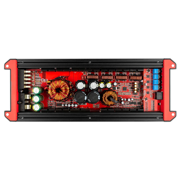 Amplificador Clase D de rango completo de 5 canales DS18 G4000.5D - 4 x 130 vatios Rms a 4 ohmios + 1 x 900 vatios Rms a 1 ohmio