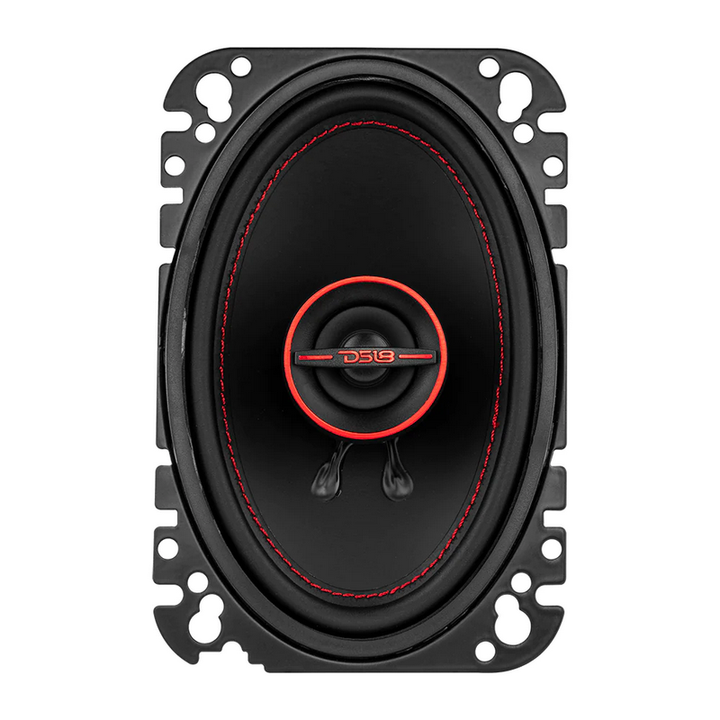 DS18 G4.6Xi 4x6" 2-way Coaxial Speakers with Built-in Tweeters - 45 Watts Rms 4-ohm