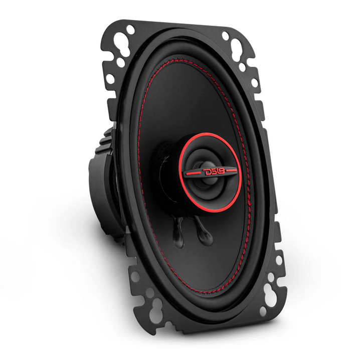 Altavoces coaxiales de 2 vías DS18 G4.6Xi 4x6" con tweeters incorporados - 45 vatios Rms 4 ohmios