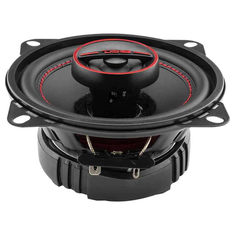 Altavoces coaxiales DS18 G4Xi de 4" y 2 vías con tweeters incorporados - 40 vatios Rms 4 ohmios