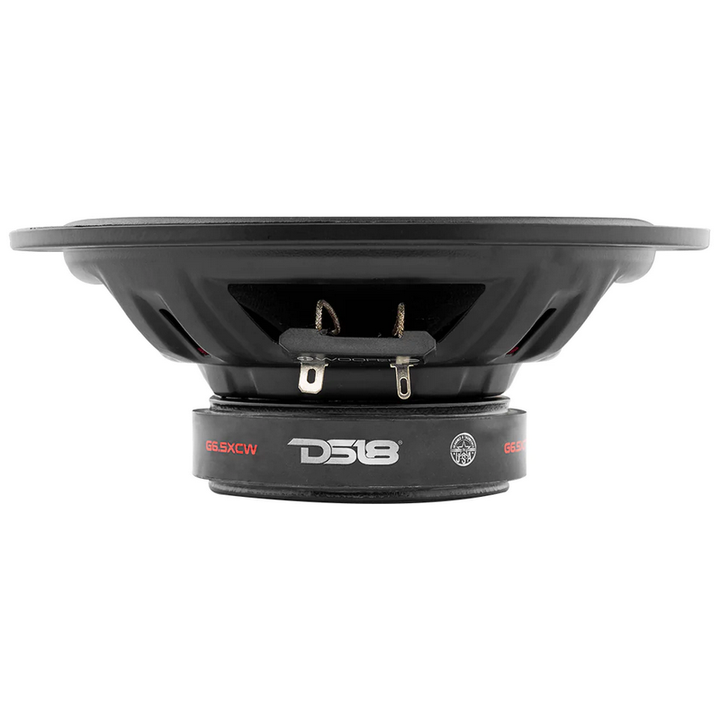 DS18 G6.5XC 6.5" 2-Way Component Speaker Set - 50 Watts Rms 4-ohm