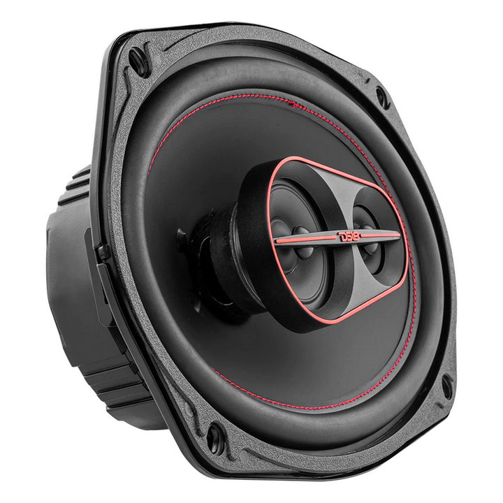 DS18 G6.9Xi 6x9" 3-way Coaxial Speakers with Built-in Dual Tweeters - 60 Watts Rms 4-ohm