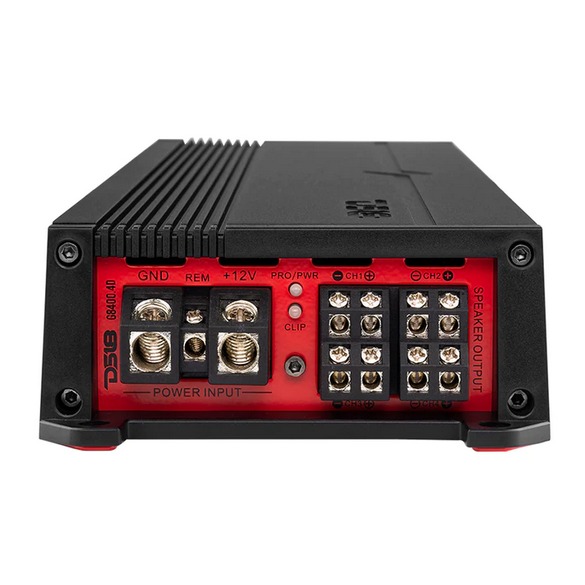 DS18 G8400.4D 4-Channel Class D Full-Range Amplifier - 4 x 700 Watts Rms @ 4-ohm