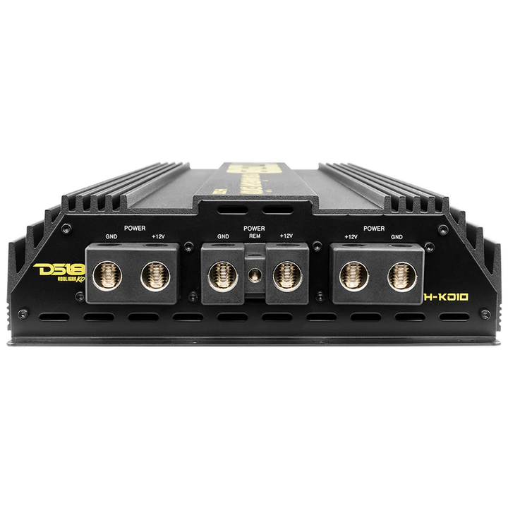 Amplificador de subwoofer coreano monobloque DS18 H-KO10/RD Clase D - 1 x 10000 vatios Rms a 1 ohmio