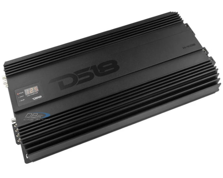 Amplificador de subwoofer coreano DS18 H-KO8 monobloque clase D - 1 x 8000 vatios Rms a 1 ohmio