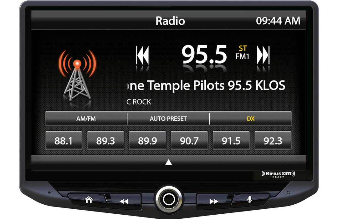 Stinger UN1810 HEIGH10 Single Din Car Stereo Head Unit with 10" Floating Touchscreen Display