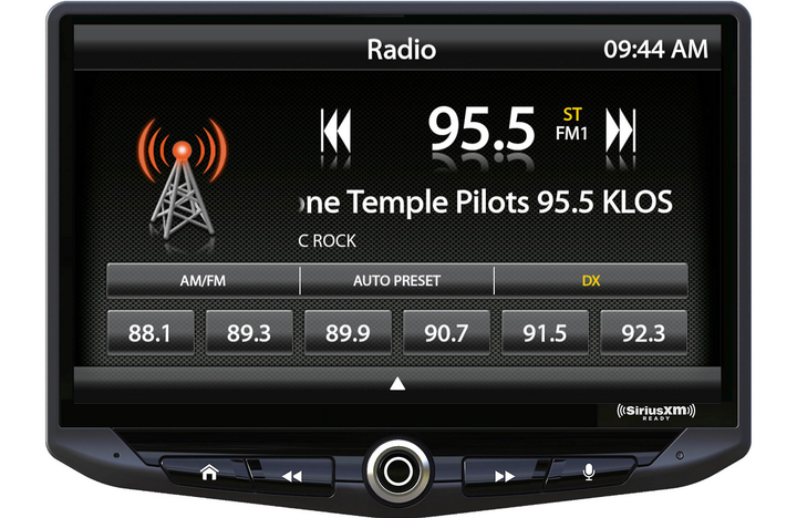 Stinger UN1810 HEIGH10 Single Din Car Stereo Head Unit with 10" Floating Touchscreen Display