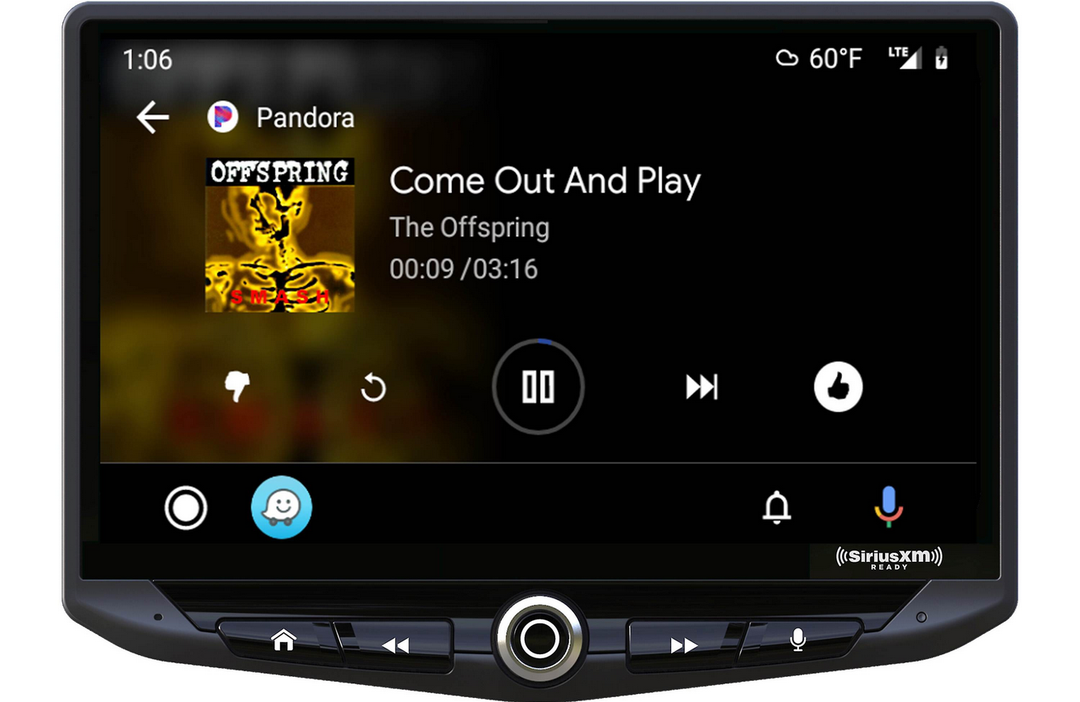 Stinger UN1810 HEIGH10 Single Din Car Stereo Head Unit with 10" Floating Touchscreen Display
