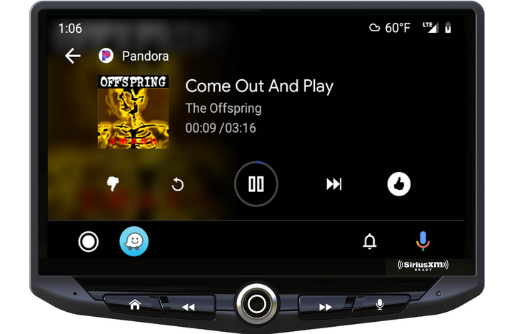 Stinger UN1810 HEIGH10 Single Din Car Stereo Head Unit with 10" Floating Touchscreen Display