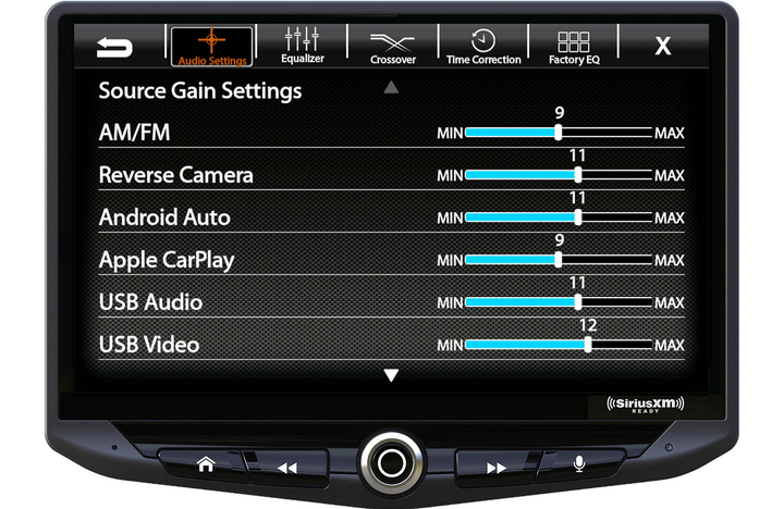 Stinger UN1810 HEIGH10 Single Din Car Stereo Head Unit with 10" Floating Touchscreen Display