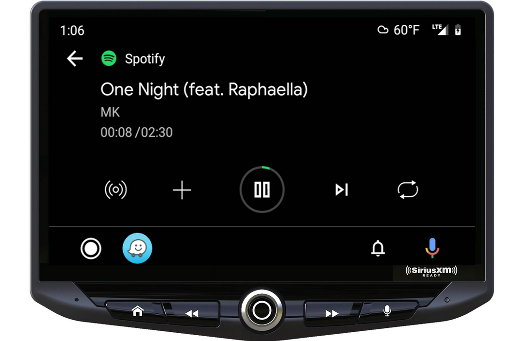 Stinger UN1810 HEIGH10 Single Din Car Stereo Head Unit with 10" Floating Touchscreen Display