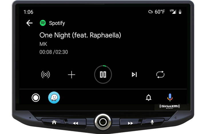 Stinger UN1810 HEIGH10 Single Din Car Stereo Head Unit with 10" Floating Touchscreen Display