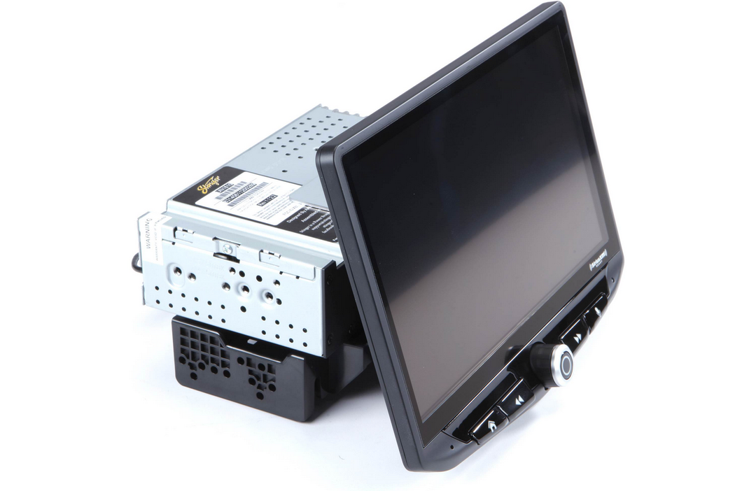 Stinger UN1810 HEIGH10 Single Din Car Stereo Head Unit with 10" Floating Touchscreen Display