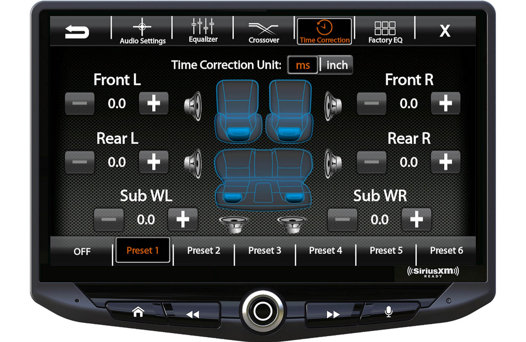 Stinger UN1810 HEIGH10 Single Din Car Stereo Head Unit with 10" Floating Touchscreen Anti-Glare Display