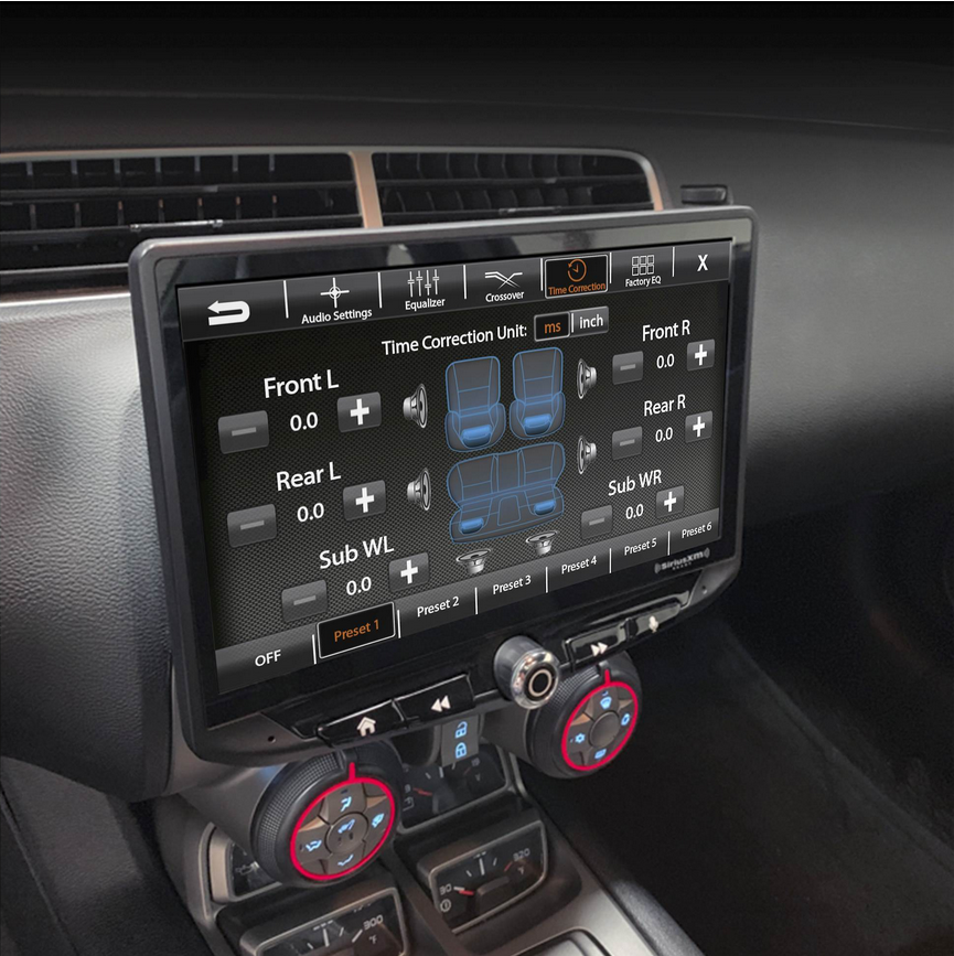 Stinger UN1810 HEIGH10 Single Din Car Stereo Head Unit with 10" Floating Touchscreen Display