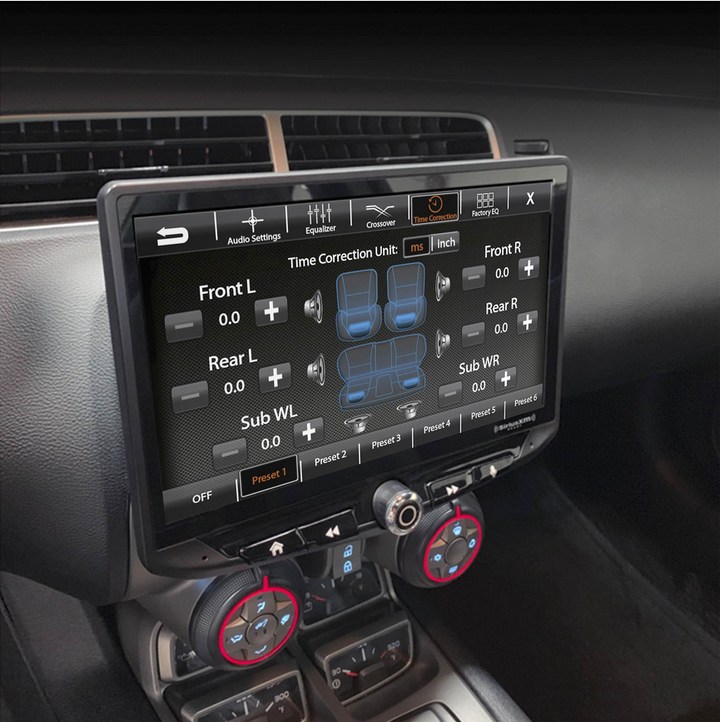 Stinger UN1810 HEIGH10 Single Din Car Stereo Head Unit with 10" Floating Touchscreen Display