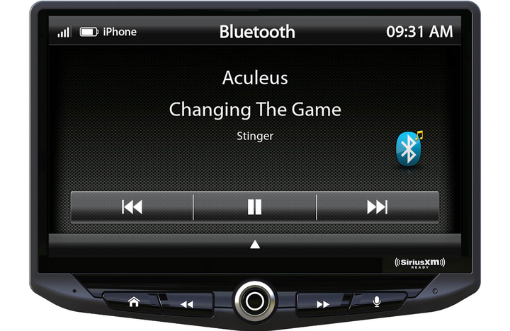 Stinger UN1810 HEIGH10 Single Din Car Stereo Head Unit with 10" Floating Touchscreen Display