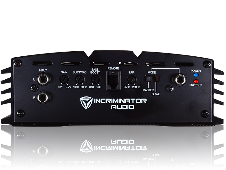 Incriminator Audio i1001 Amplificador monobloque clase D - 1 x 1000 vatios Rms a 1 ohmio