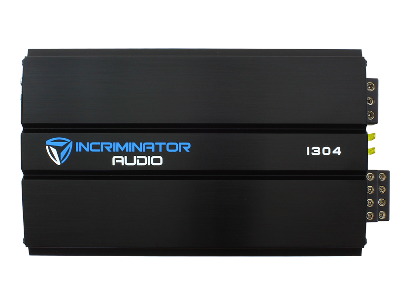 Incriminator Audio i304 4-Channel Class A/B Amplifier - 4 x 75 Watts Rms @ 4-ohm