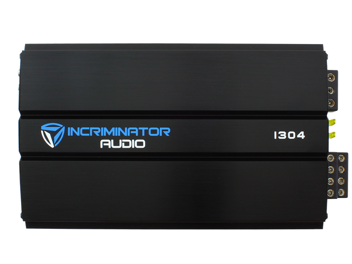 Incriminator Audio i304 4-Channel Class A/B Amplifier - 4 x 75 Watts Rms @ 4-ohm