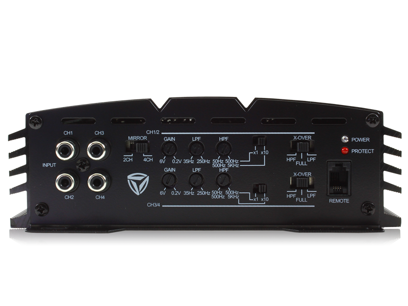 Incriminator Audio i304 4-Channel Class A/B Amplifier - 4 x 75 Watts Rms @ 4-ohm