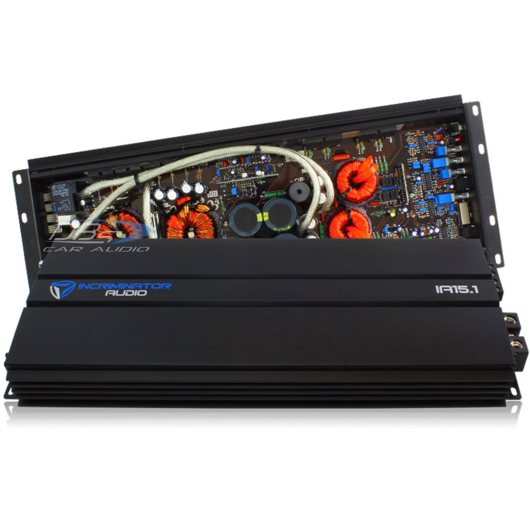 Incriminator Audio IA15.1 Monoblock Class D Amplifier - 1 x 2000 Watts Rms @ 1-ohm