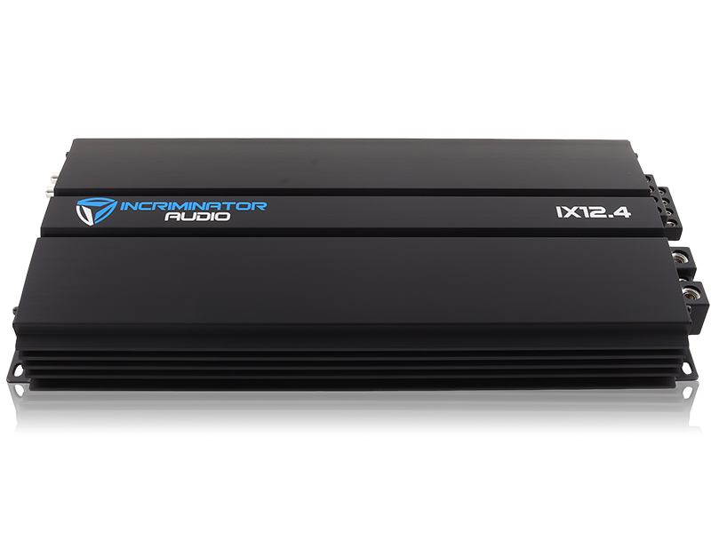 Incriminator Audio IX12.4 Amplificador clase A/B de 4 canales - 4 x 300 vatios Rms a 4 ohmios