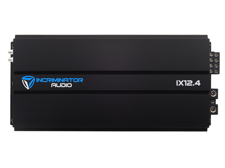 Incriminator Audio IX12.4 Amplificador clase A/B de 4 canales - 4 x 300 vatios Rms a 4 ohmios