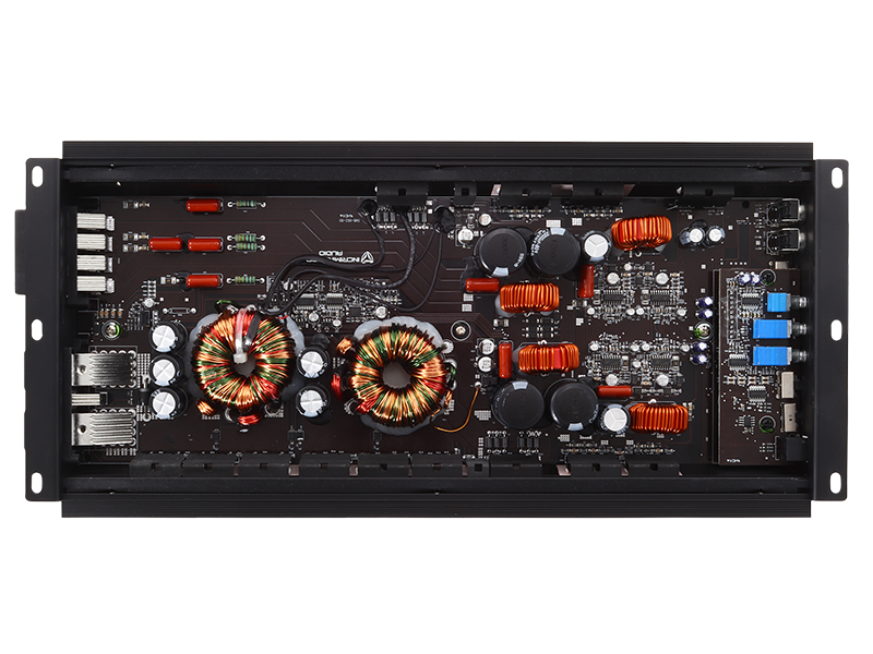 Incriminator Audio IX12.4 Amplificador clase A/B de 4 canales - 4 x 300 vatios Rms a 4 ohmios