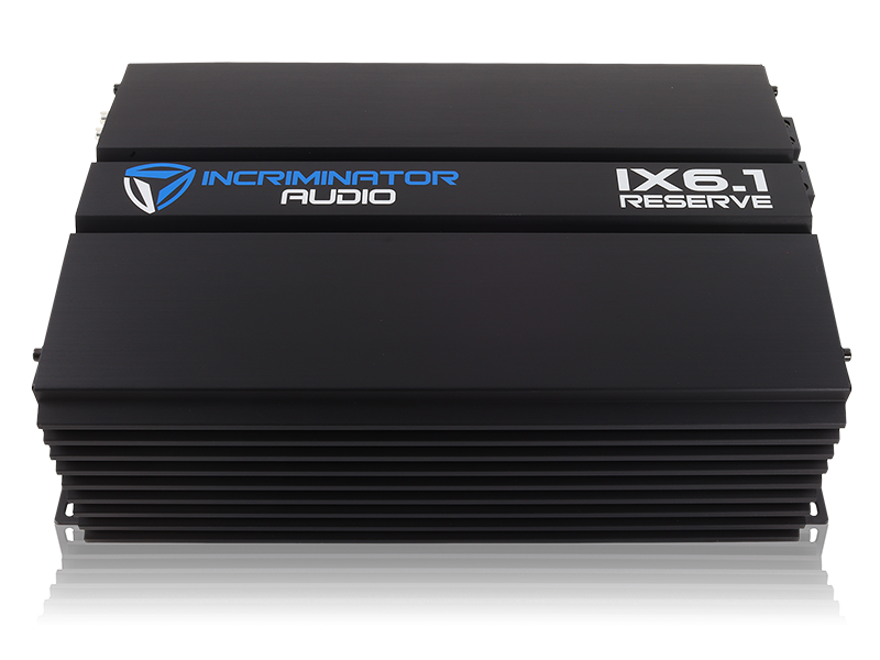 Incriminator Audio IX6.1 Monoblock Class D Amplifier - 1 x 6000 Watts Rms @ 1-ohm
