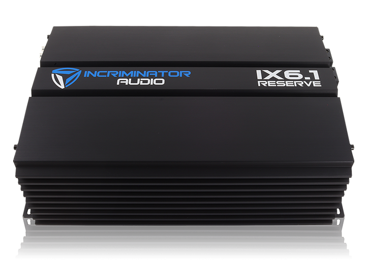 Incriminator Audio IX6.1 Monoblock Class D Amplifier - 1 x 6000 Watts Rms @ 1-ohm