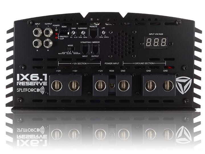 Amplificador monobloque clase D Incriminator Audio IX6.1 - 1 x 6000 vatios Rms a 1 ohmio