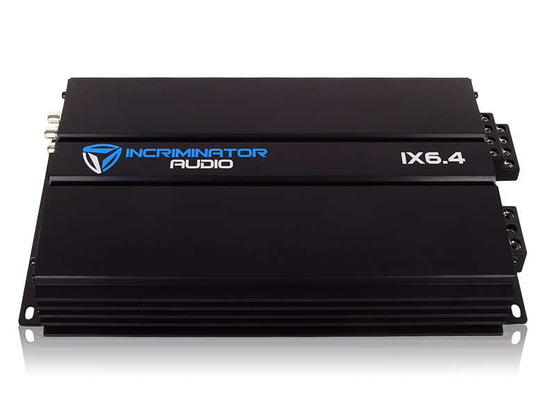Incriminator Audio IX6.4 Amplificador clase A/B de 4 canales - 4 x 150 vatios Rms a 4 ohmios