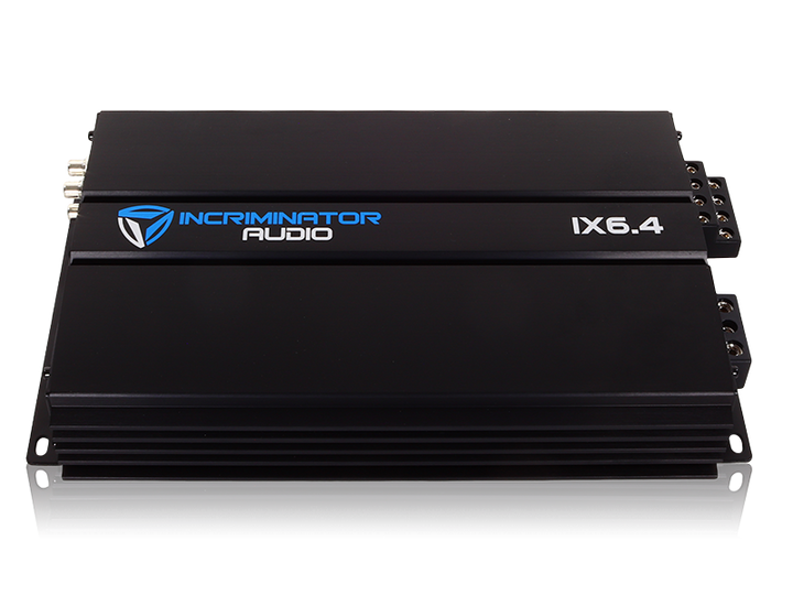 Incriminator Audio IX6.4 Amplificador clase A/B de 4 canales - 4 x 150 vatios Rms a 4 ohmios